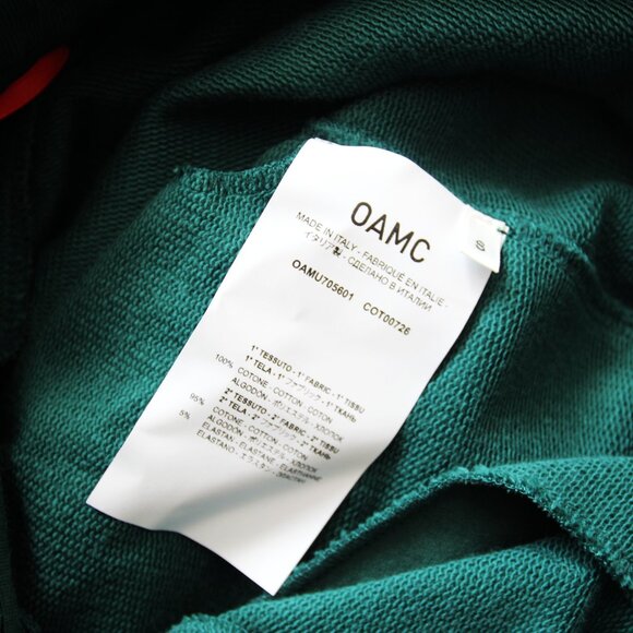 BNWT SS22 OAMC GREEN JERSEY SWEATPANTS S & M - Picture 10 of 14